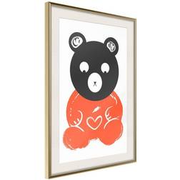 Arkiio Affisch Thoughtful Bear [Poster] 30x45 Poster